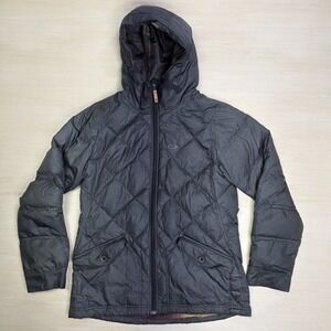 Oakley Goose Down Quilt Insulated Puffer Zip Winter Coat Jacket Mens Size Medium